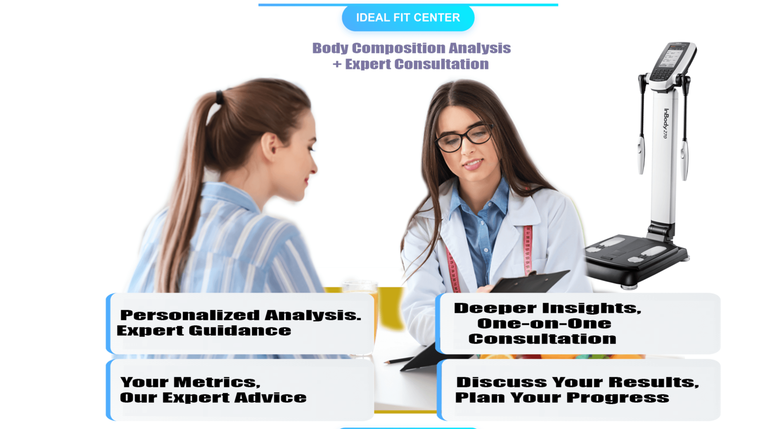 اختبار BCA + استشارة أخصائي التغذية - Healthcare service image