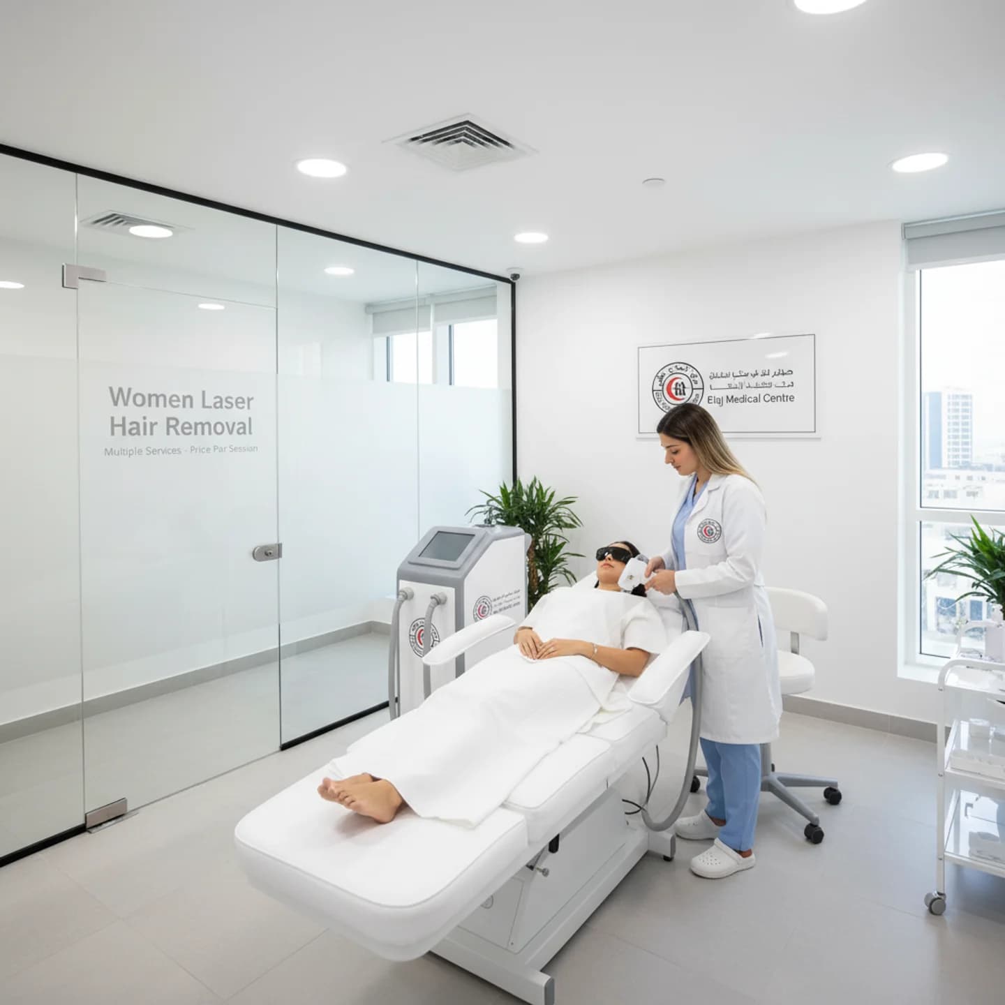 Women Laser Hair Removal [Multiple Services - Price Per Session] - Healthcare service image