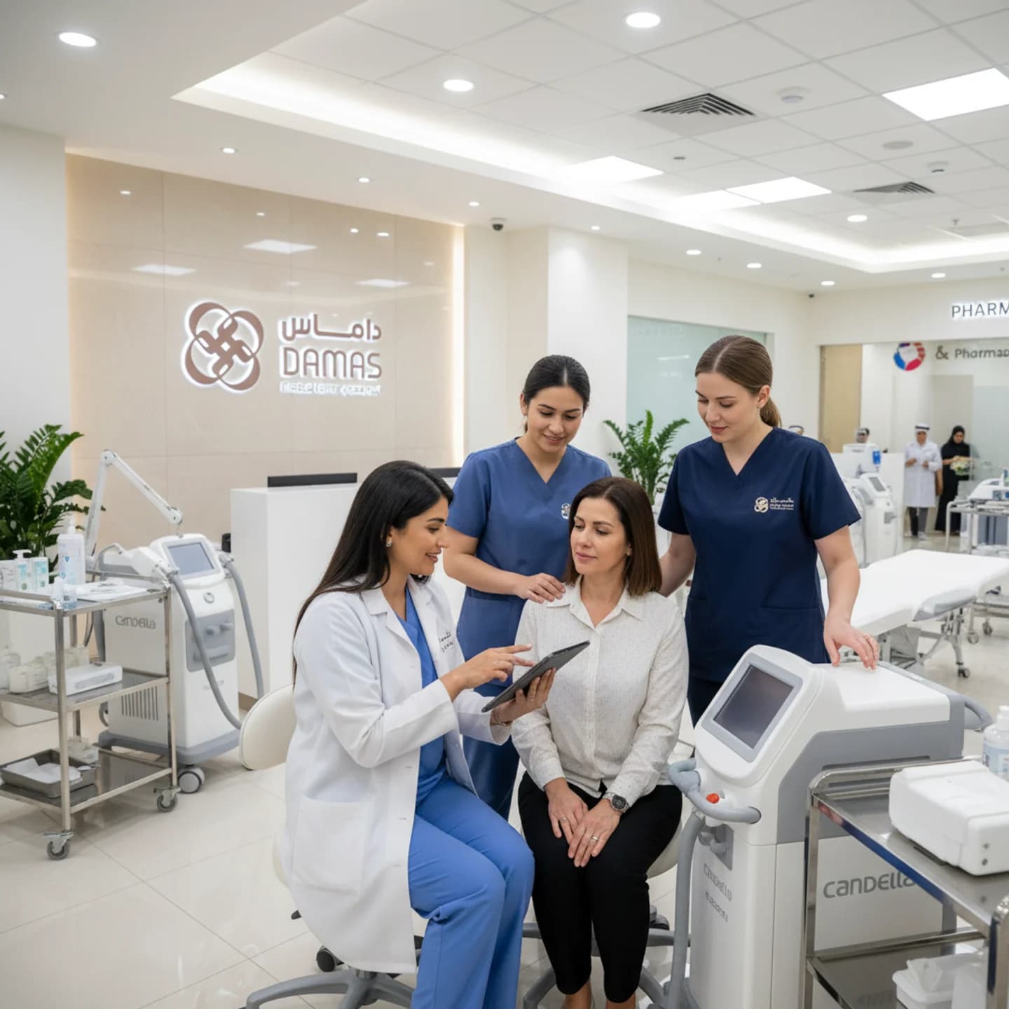 Candella - Women Face Part - Healthcare service image