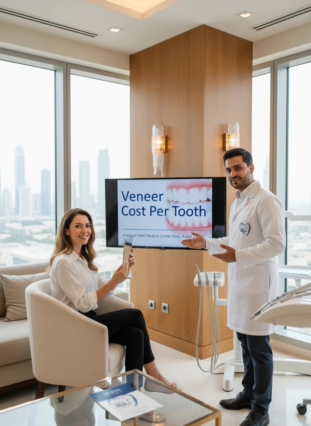  
تكلفة القشرة لكل سن - Healthcare service image