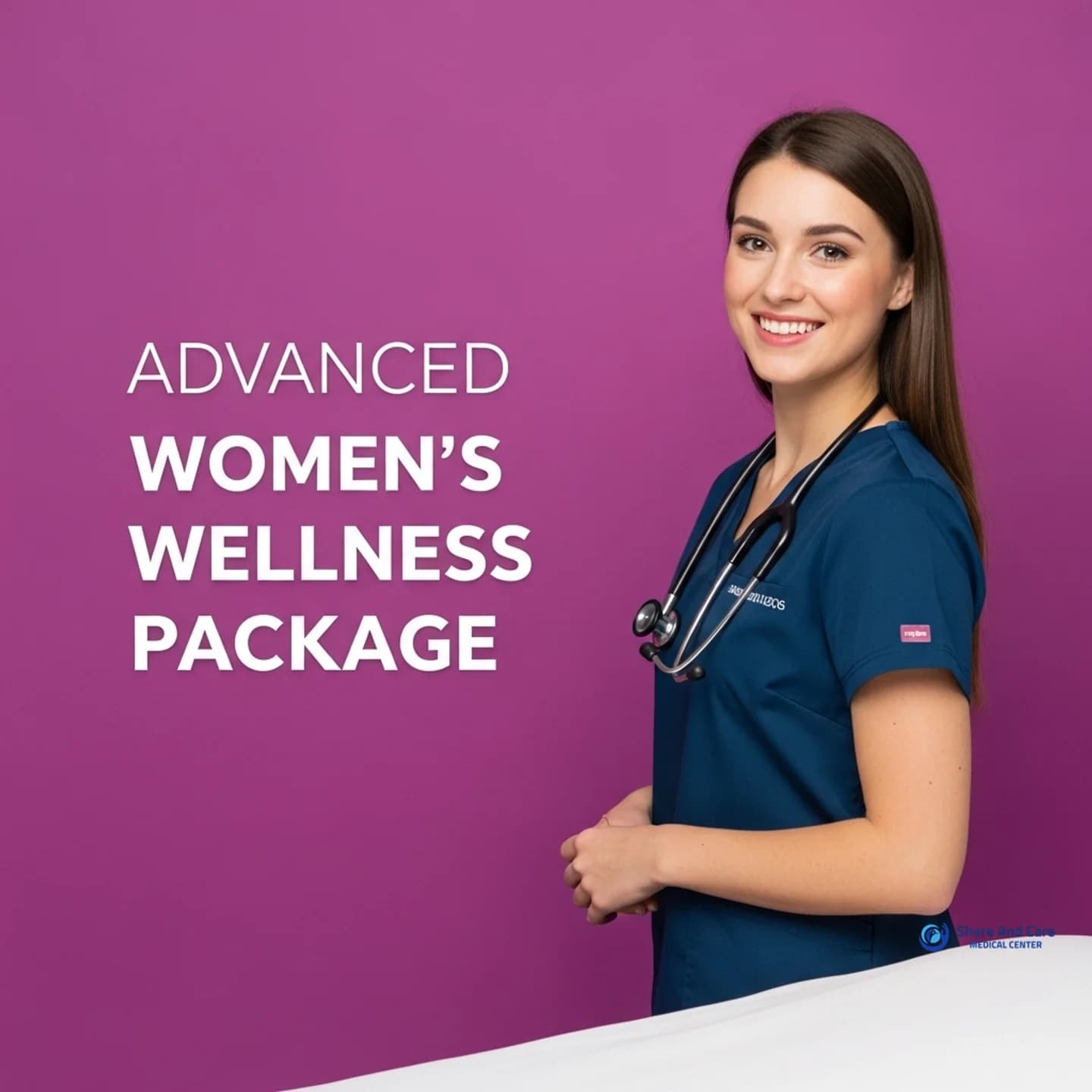 باقة العافية المتقدمة للنساء - Healthcare service image