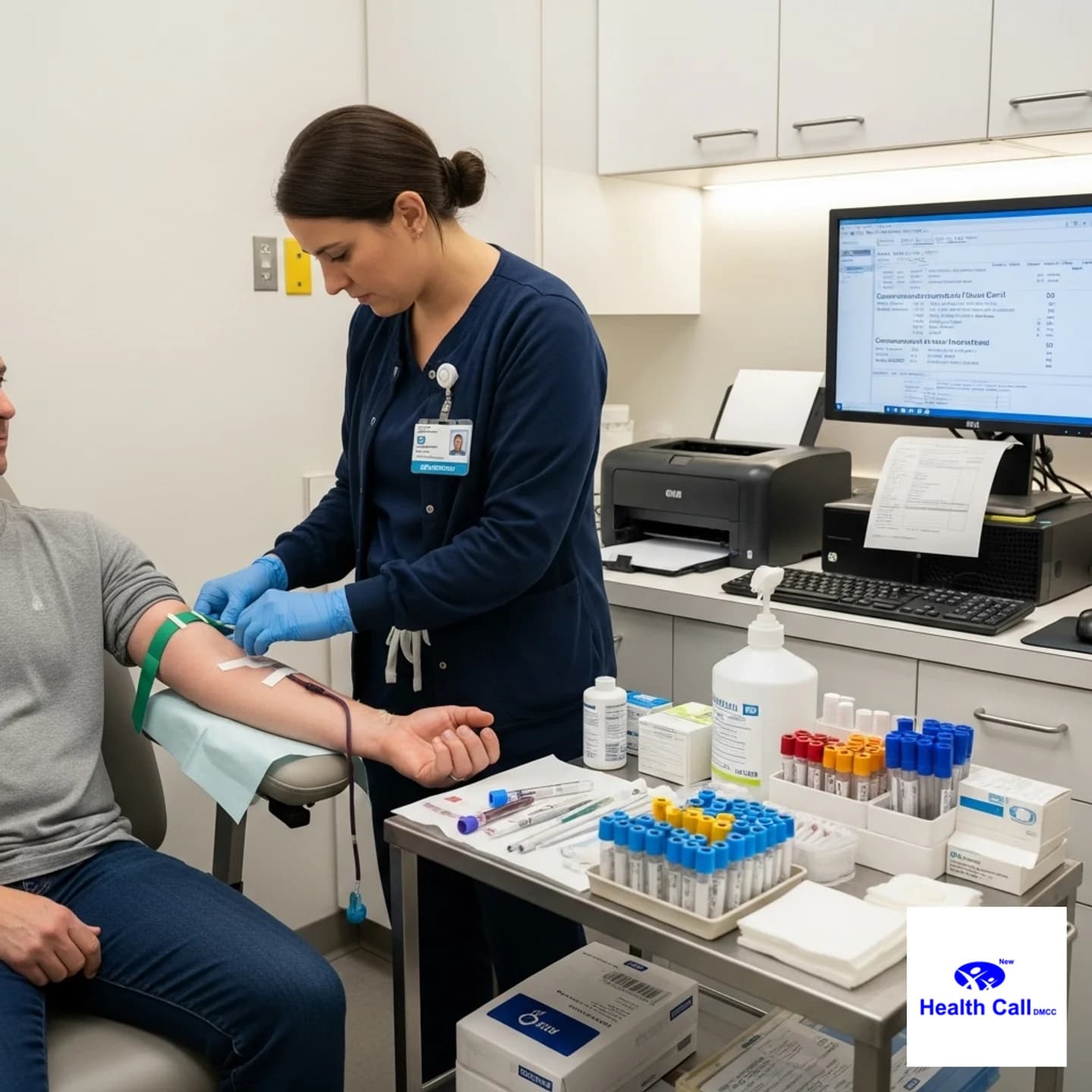 سائل وريدي من الجلوتاثيون وفيتامين ج وفيتامين ب المركب - Healthcare service image