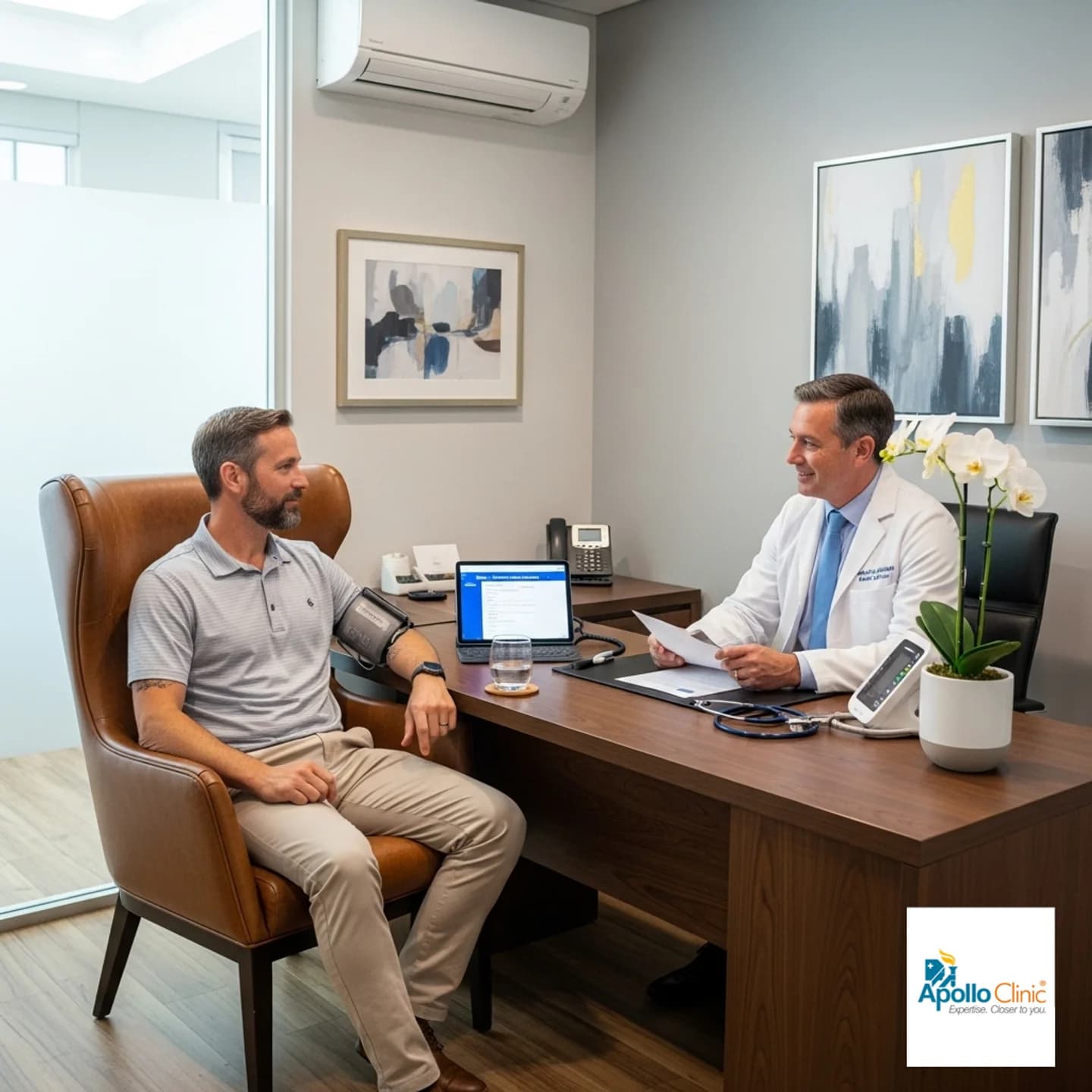 فحص الصحة التنفيذي للرجال - Healthcare service image