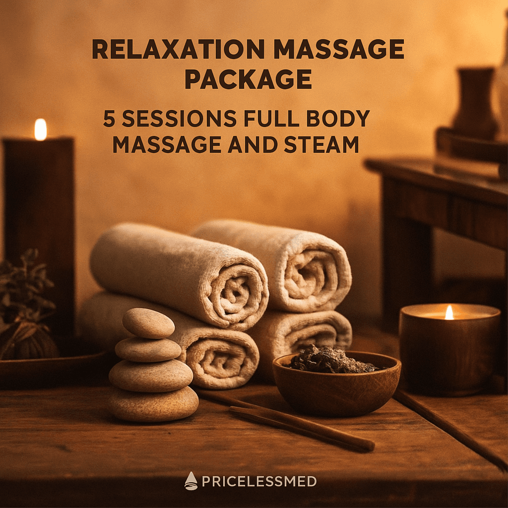 Dr. Neethu B Deepak
Relaxation Massage – 5 Sessions Package - Professional healthcare practitioner