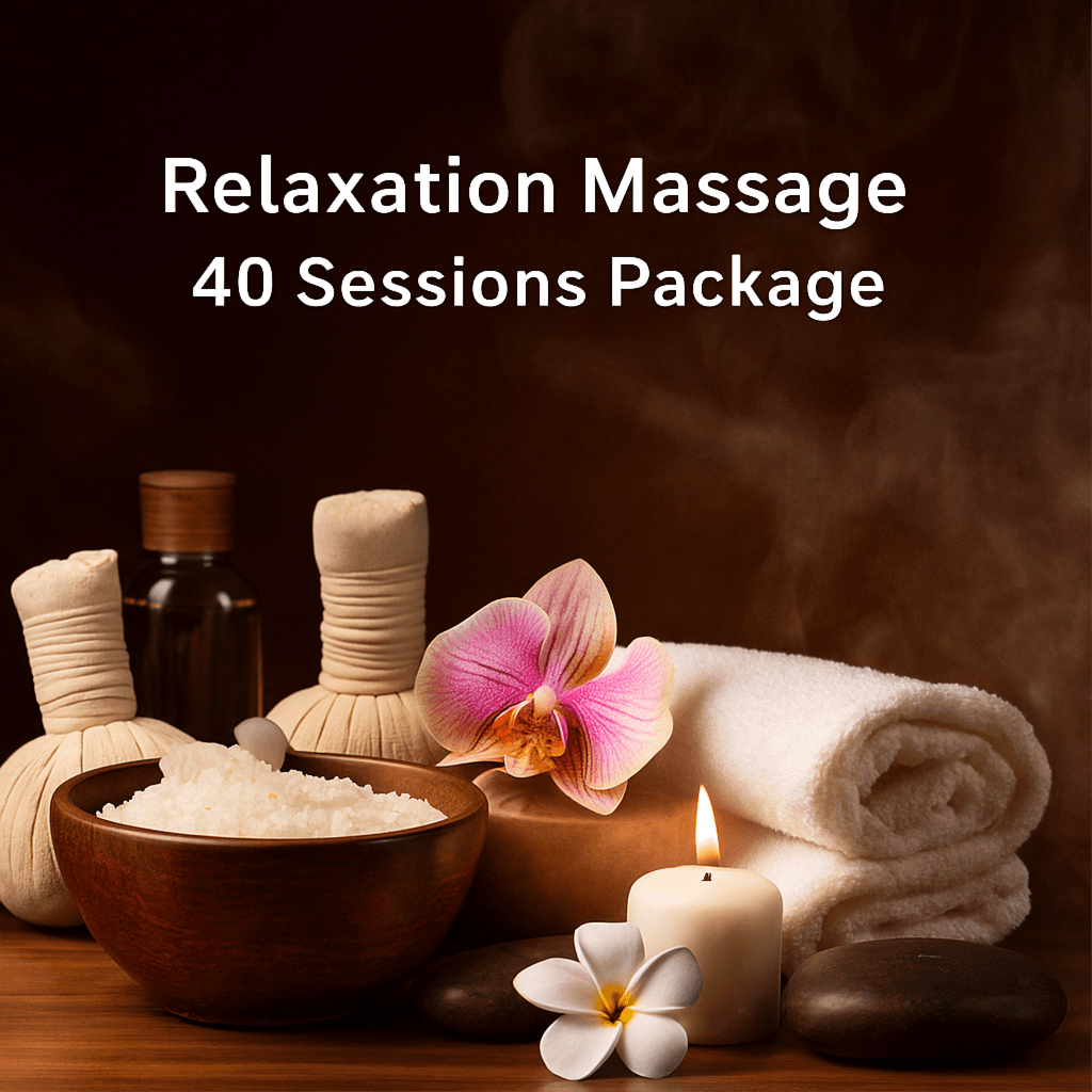 Dr. Neethu B Deepak
Relaxation Massage – 40 Sessions Package - Professional healthcare practitioner