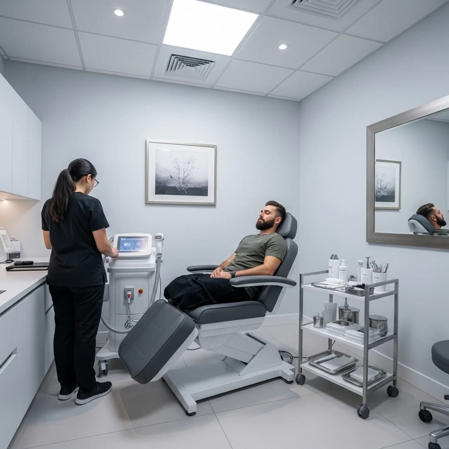 4 Sessions Laser Hair Removal ( Beard ) - Healthcare service image