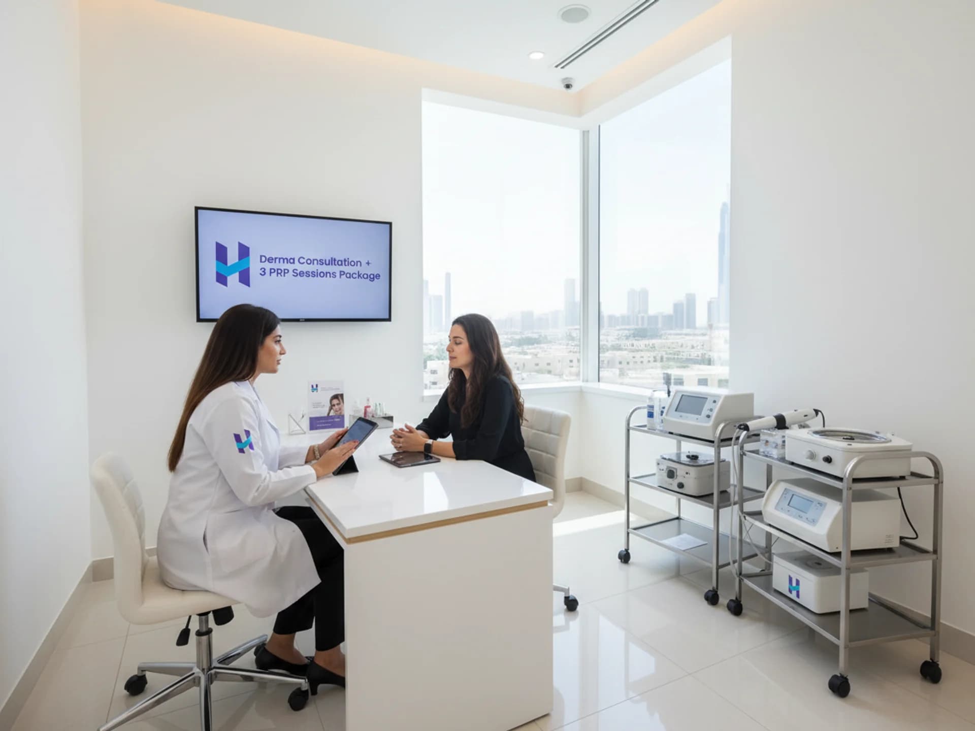 باقة استشارة الجلد + 3 جلسات PRP - Healthcare service image