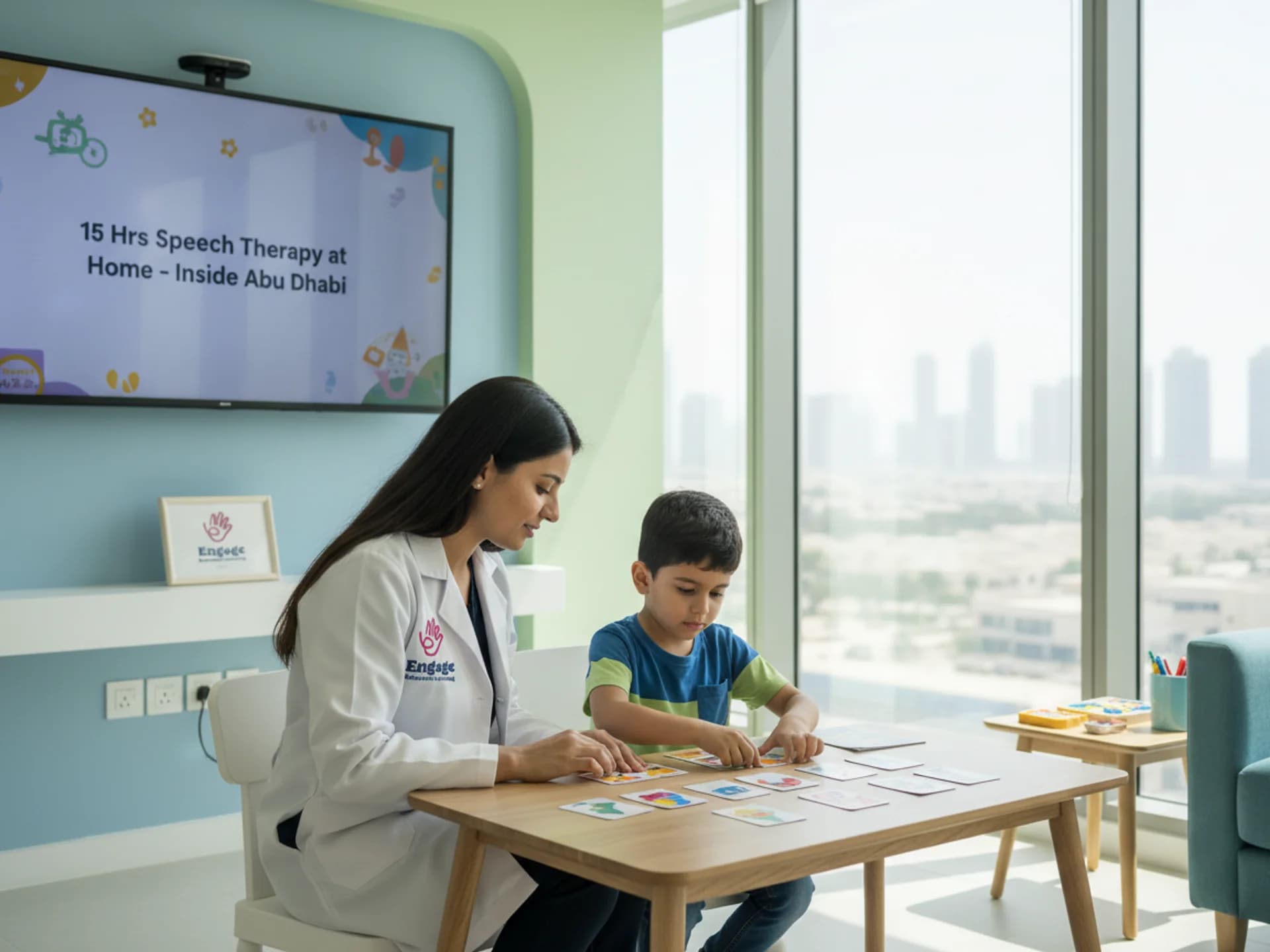 ١٥ ساعة علاج نطق في المنزل - داخل أبو ظبي - Healthcare service image