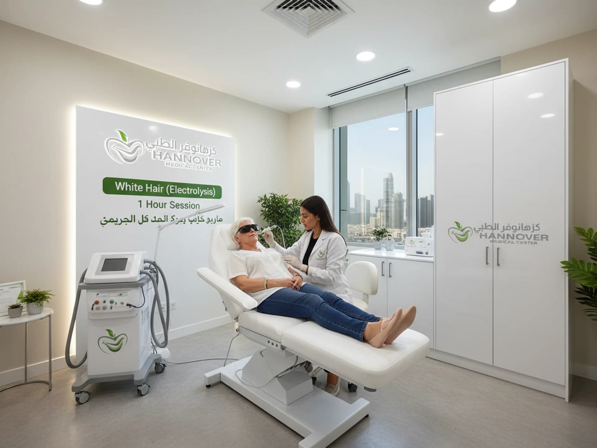 White Hair (Electrolysis) / Hour - Healthcare service image
