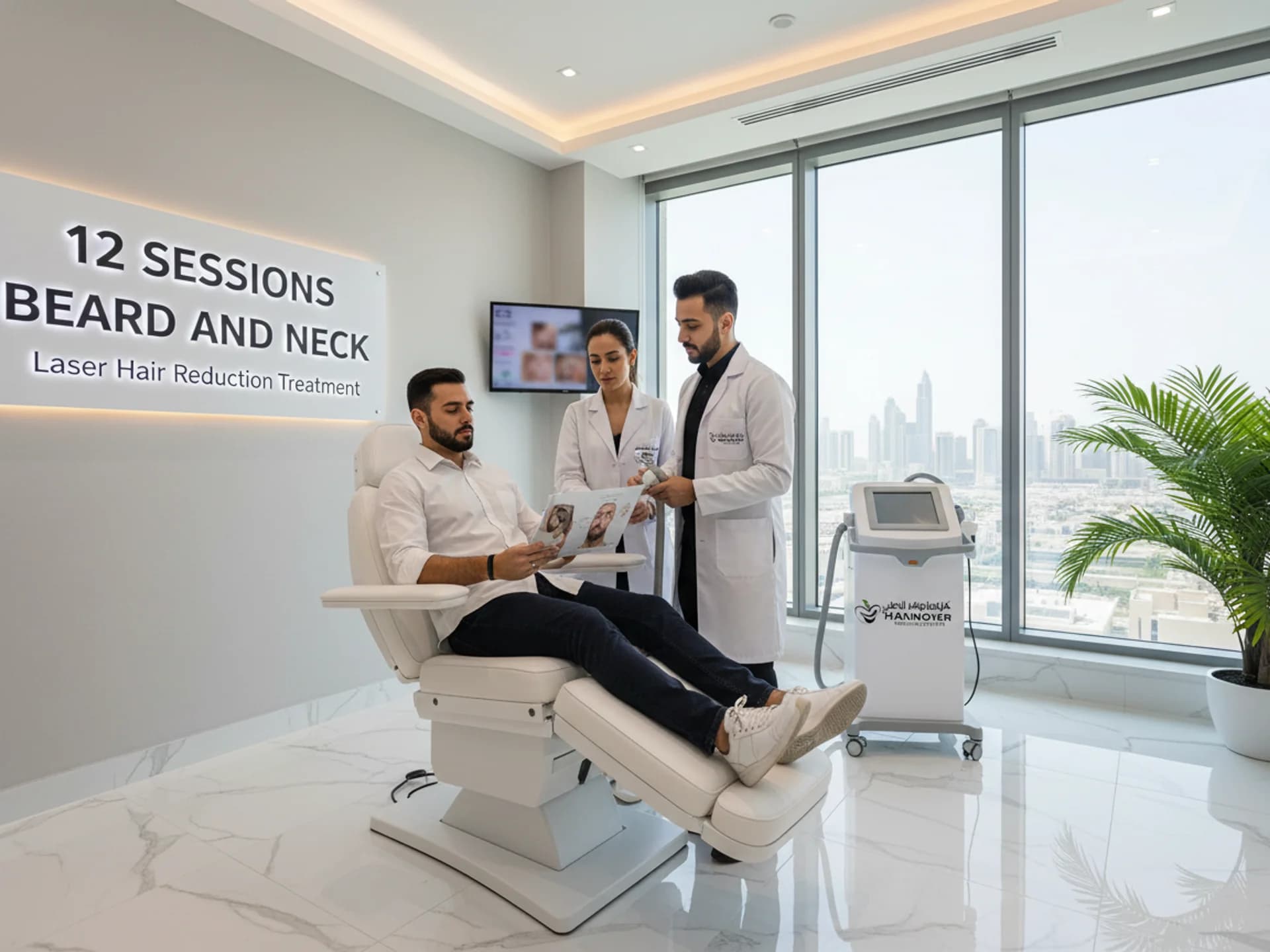 12 Sessions Beard and Neck - Healthcare service image