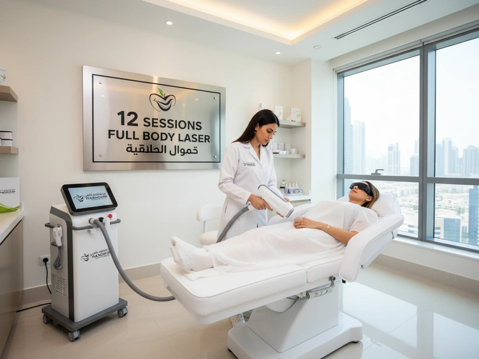 12 جلسة ليزر لكامل الجسم - Healthcare service image
