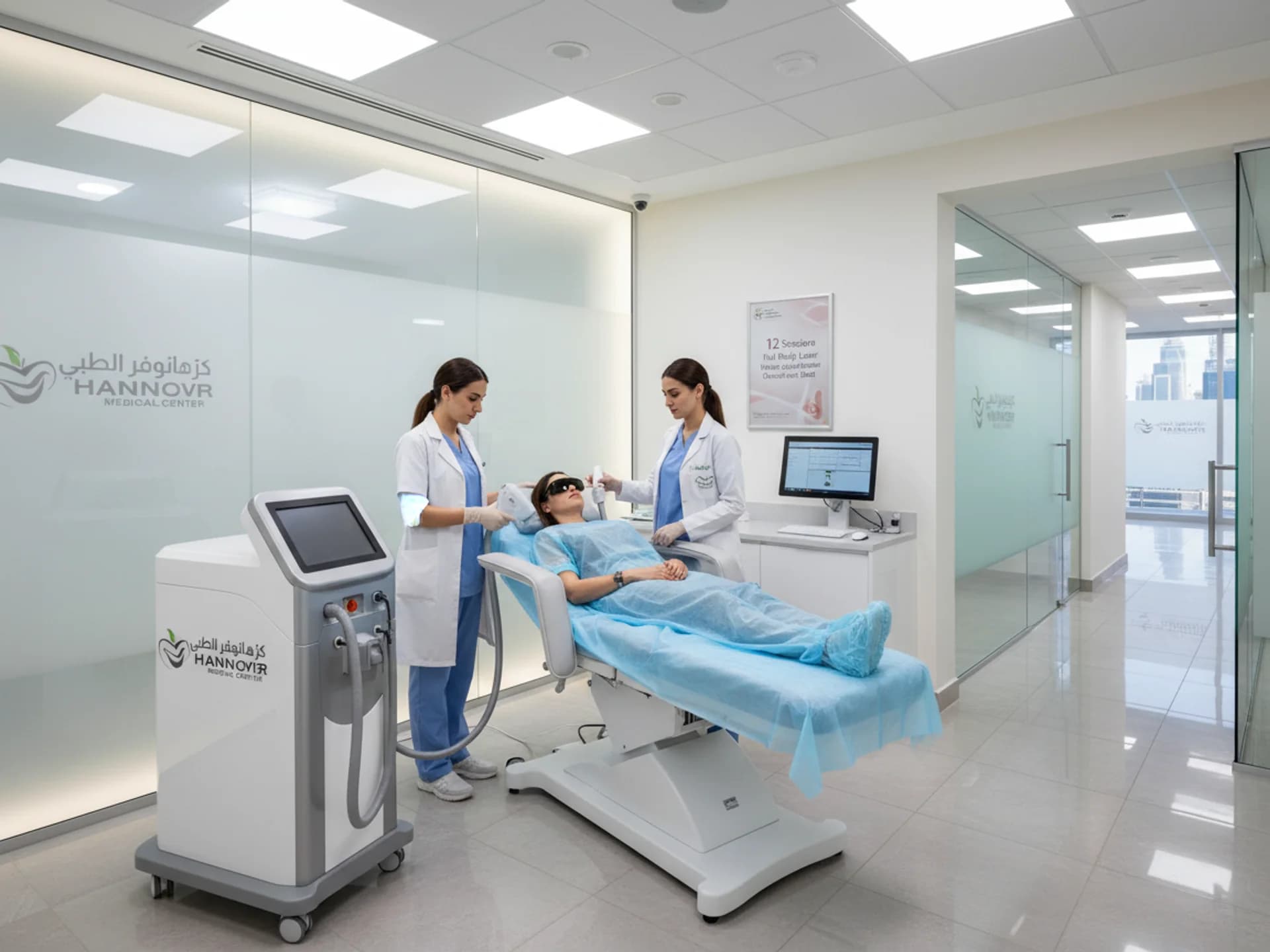 12 Sessions Full Body Laser (Without Chest and Back) - Healthcare service image