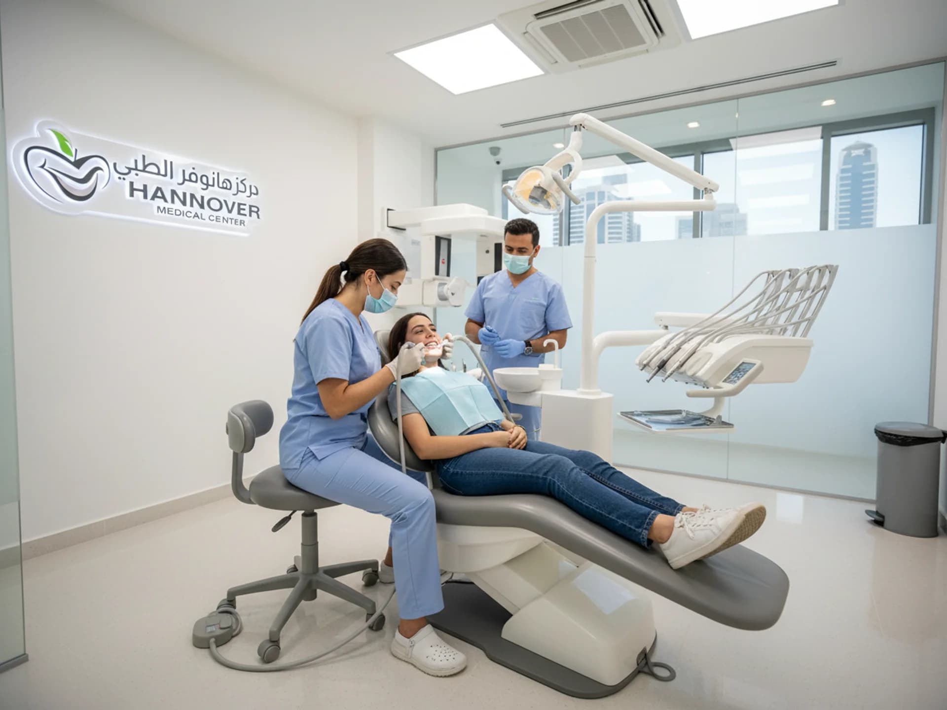 تنظيف تقويم الأسنان - Healthcare service image