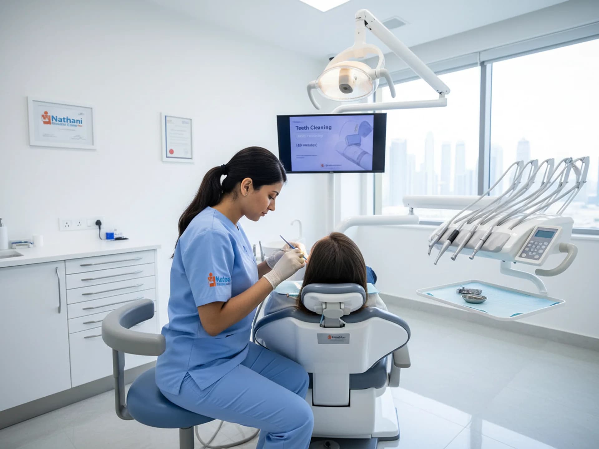 تنظيف الأسنان (مع التلميع) (30 دقيقة) - Healthcare service image