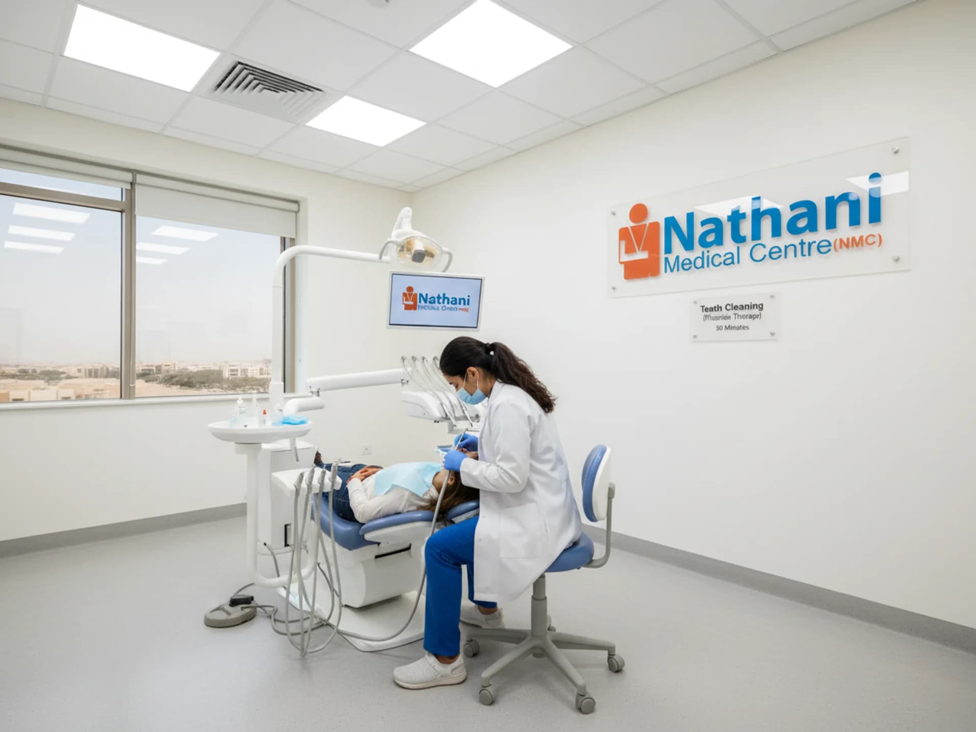 Teeth Cleaning (Fluoride Therapy) (30 Minutes) - Healthcare service image