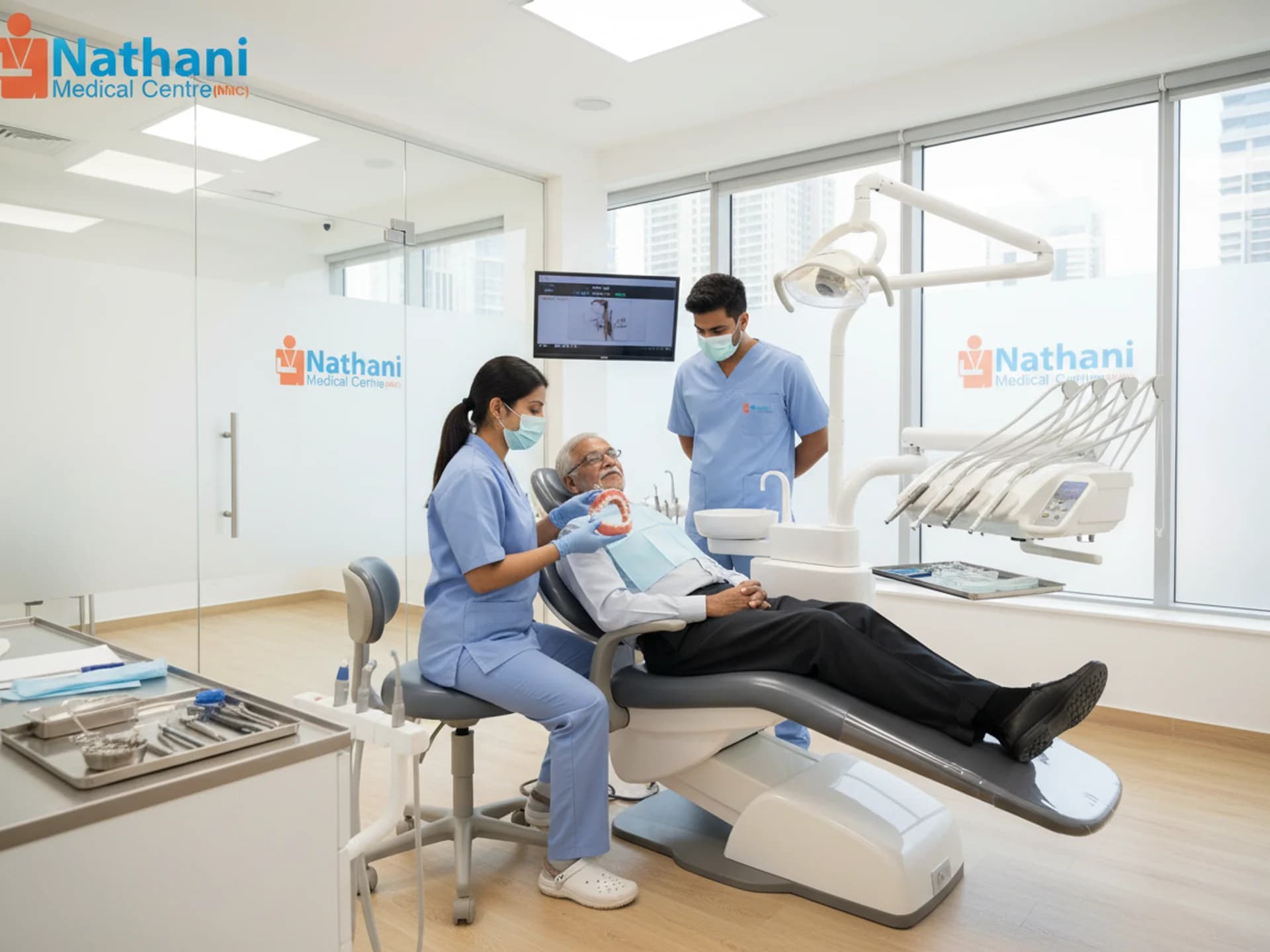 طقم أسنان كامل – علوي أو سفلي (2500-3000) - Healthcare service image