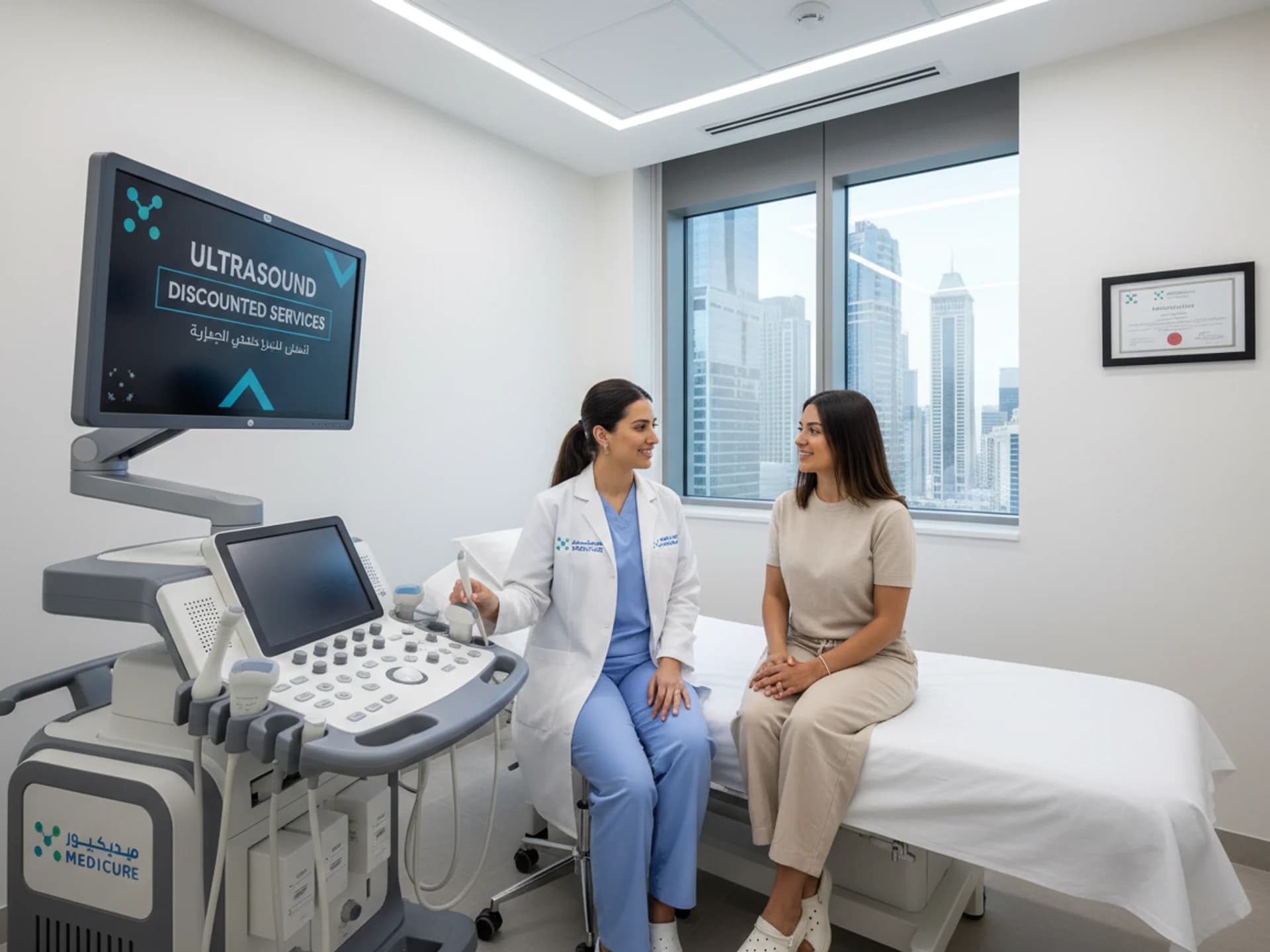 خدمات الموجات فوق الصوتية بأسعار مخفضة - Healthcare service image