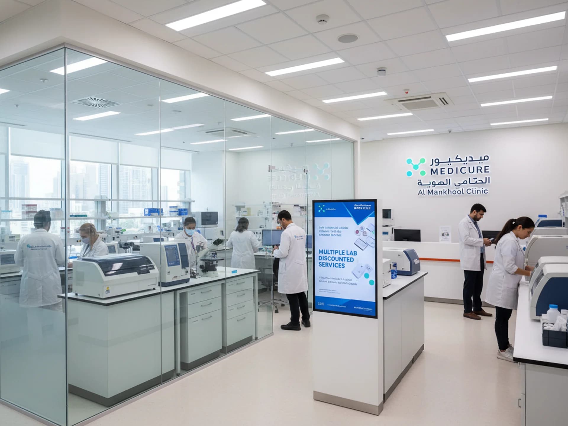 خدمات مختبرية متعددة بخصومات - Healthcare service image