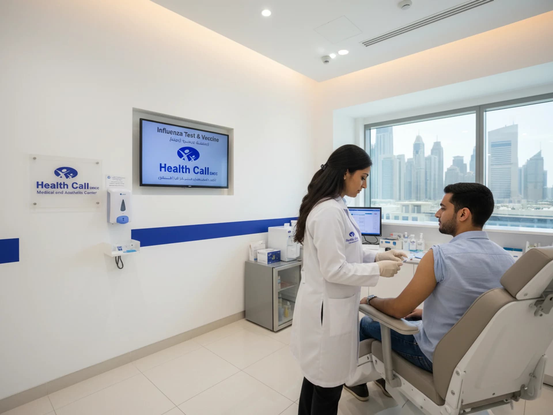 Influenza Test & Vaccine - Healthcare service image