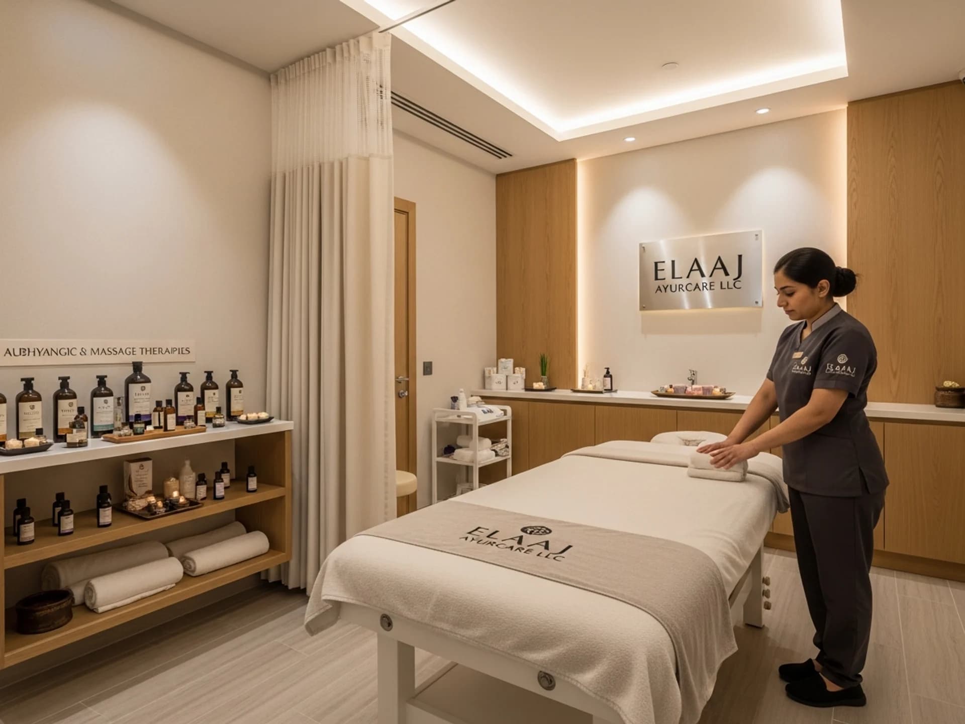 Abhyanga and Massage Therapies - Healthcare service image