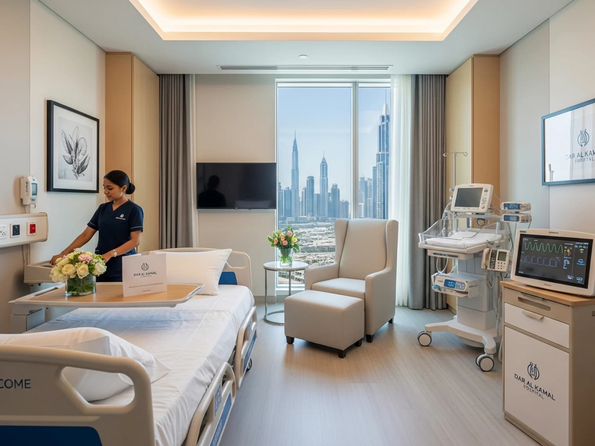 باقة الولادة القيصرية الفضية لمدة 3 أيام - Healthcare service image