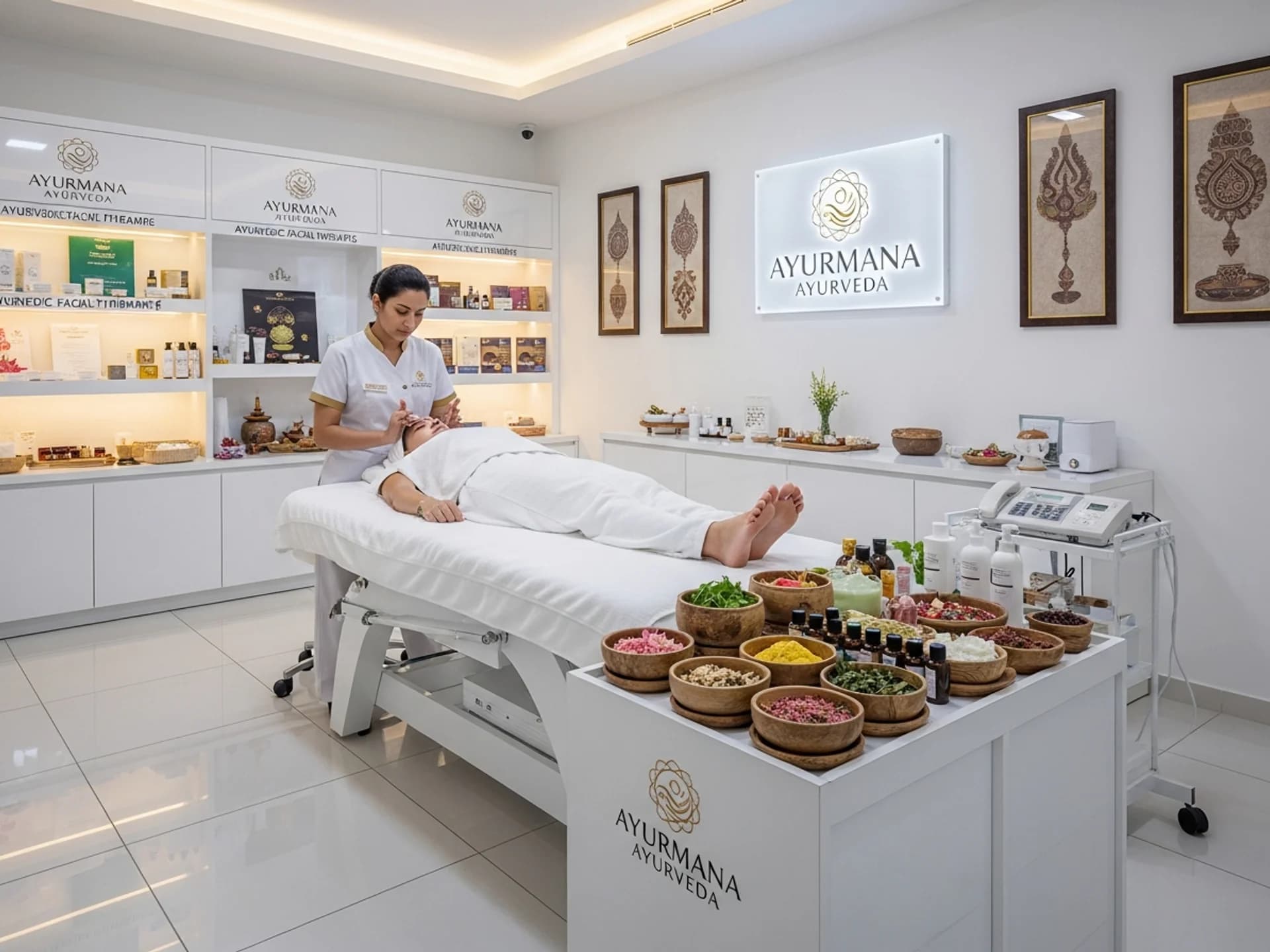 علاجات الوجه الأيورفيدية - Healthcare service image