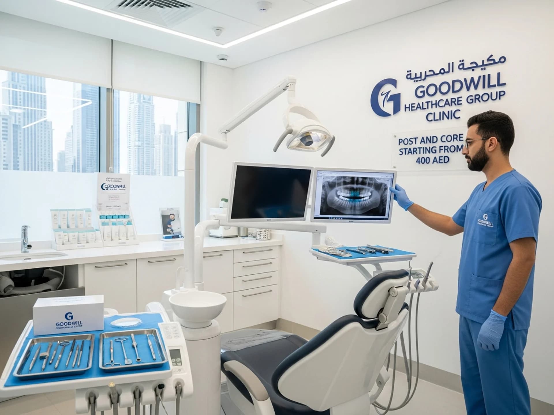 أعمدة وأجزاء أساسية تبدأ من 400 - Healthcare service image