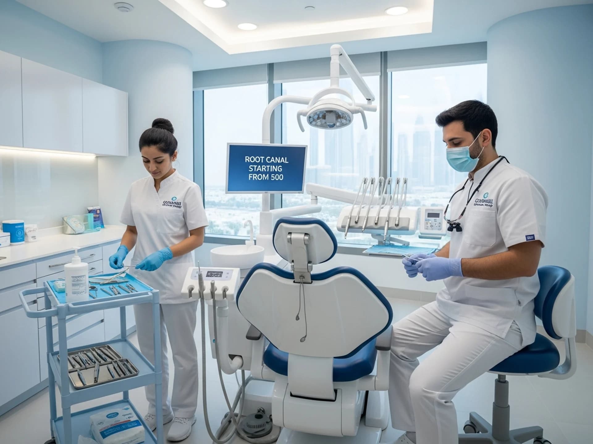 علاج قناة الجذر ابتداءً من 500 - Healthcare service image