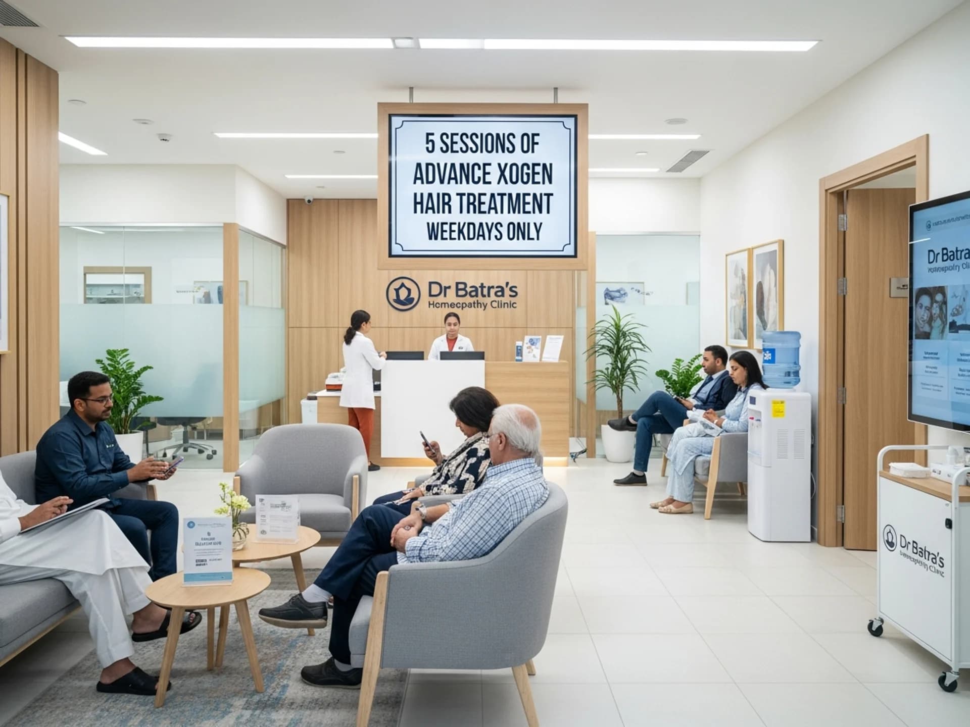 دكتور. جاسم سليم
خمس جلسات من علاج الشعر المتقدم Xogen، أيام الأسبوع فقط - Professional healthcare practitioner