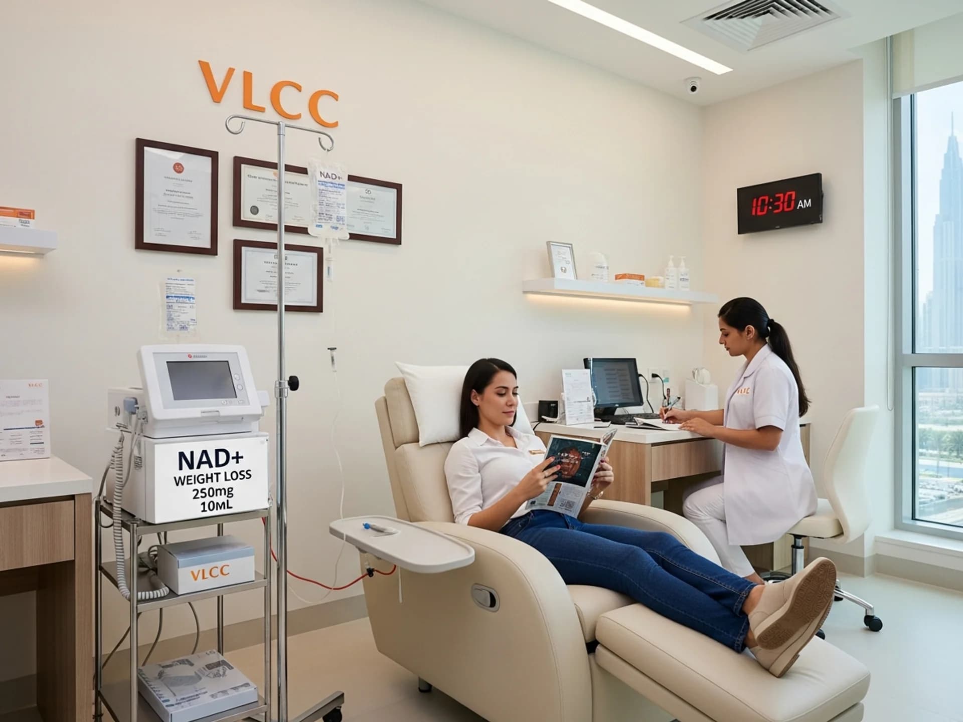 خطة علاجية لمدة 6 أشهر باستخدام محلول NAD+ لفقدان الوزن، 250 ملغ/10 مل، عن طريق الوريد - Healthcare service image