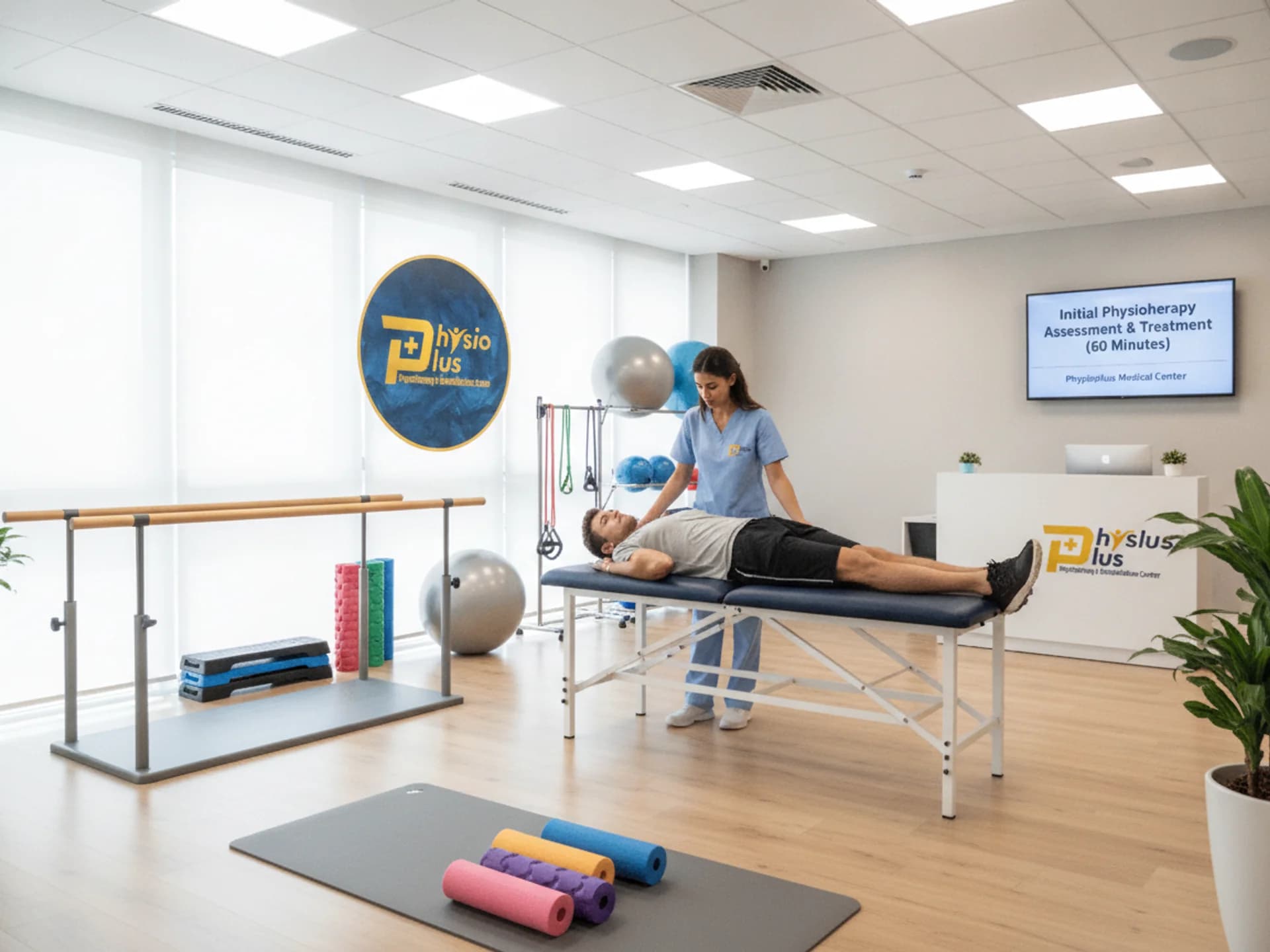 Initial Physiotherapy Assessment & Treatment (60 Minutes) - Healthcare service image