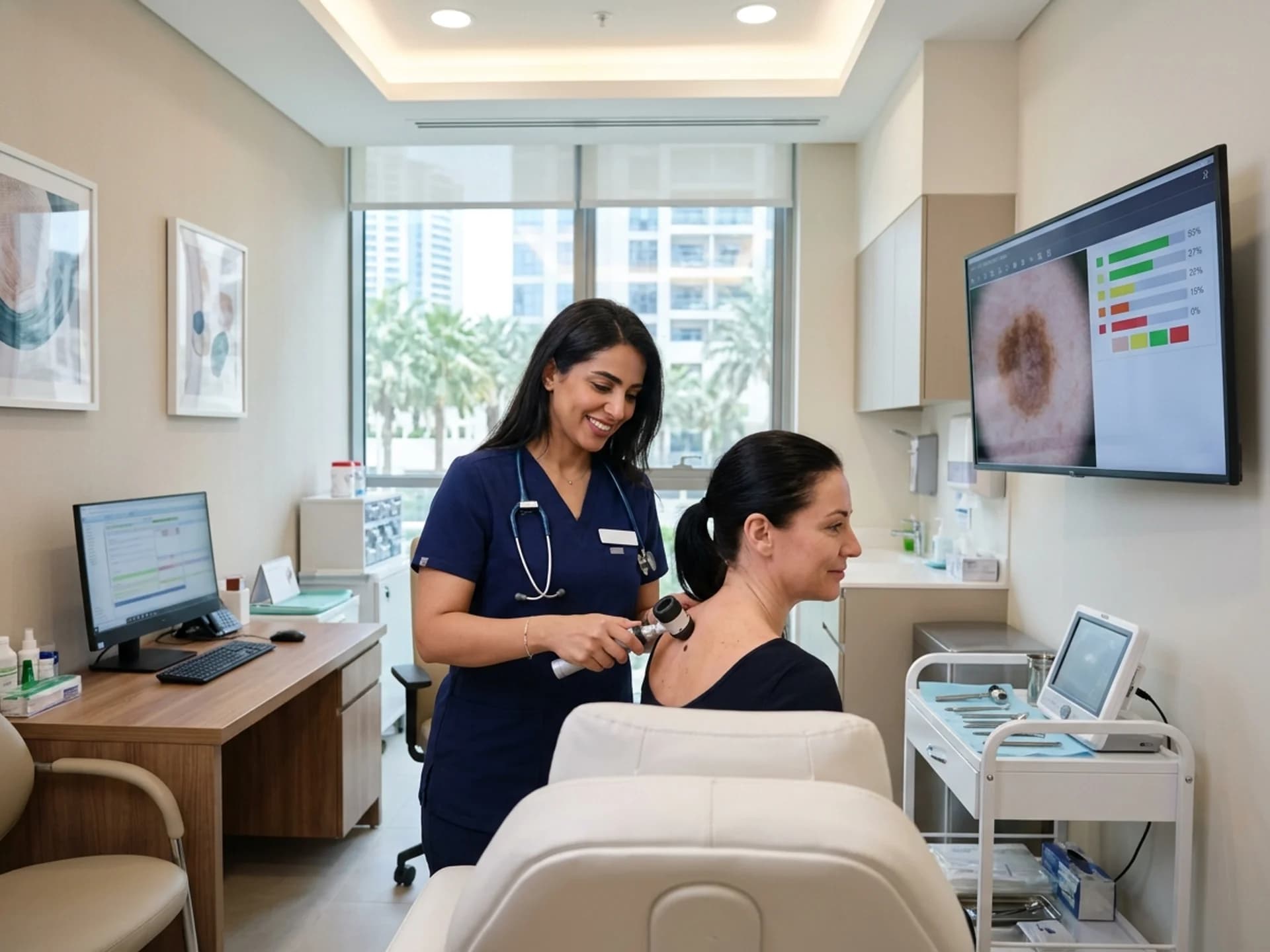 Mole Check with AI-Based Analysis - Healthcare service image