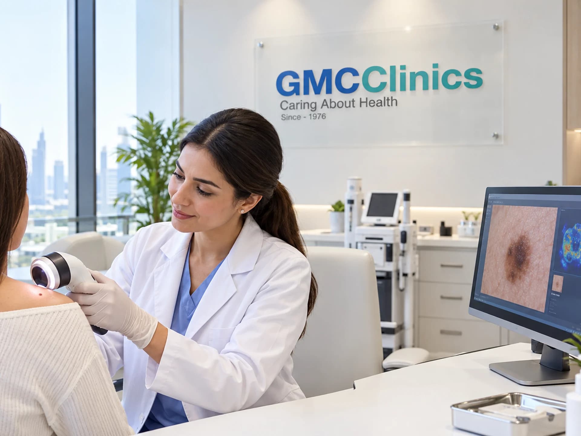 فحص الشامات باستخدام التحليل القائم على الذكاء الاصطناعي - Healthcare service image