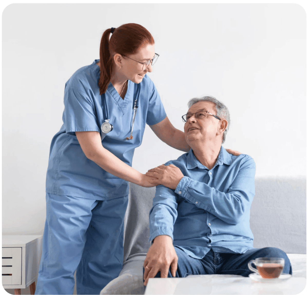 Caregiver - 24hrs live in / 30 days - Healthcare service image