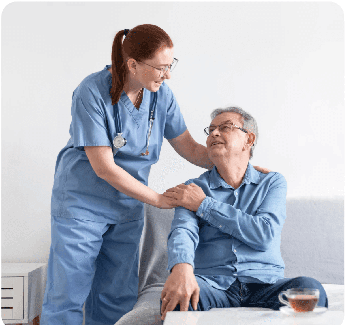 ممرضة DHA AN - تعمل على مدار 24 ساعة / 30 يومًا - Healthcare service image