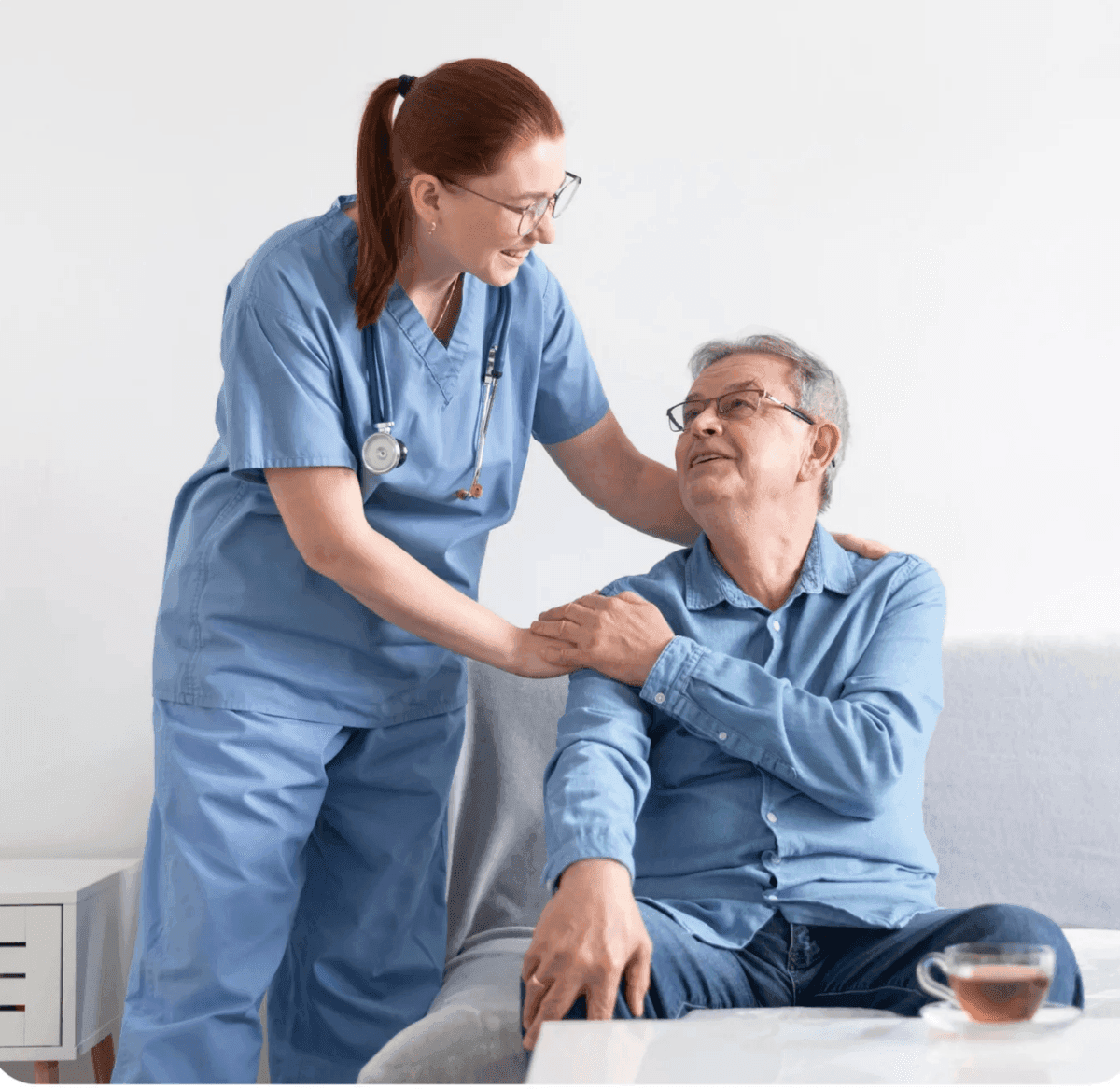 ممرضة هيئة الصحة بدبي (RN/AN) - تعمل على مدار 24 ساعة يوميًا - Healthcare service image