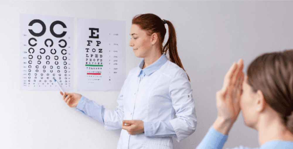 فحص العين للمريض السكري - Healthcare service image