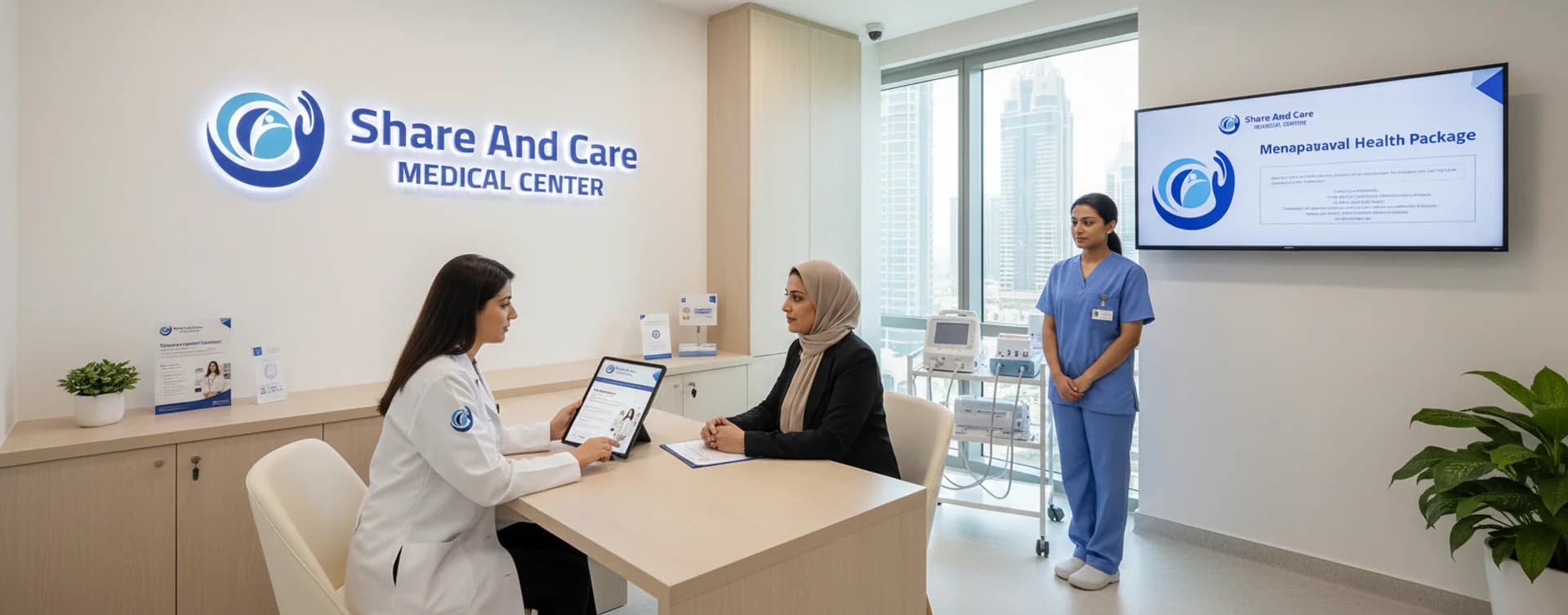  
حزمة انقطاع الطمث - Healthcare service image