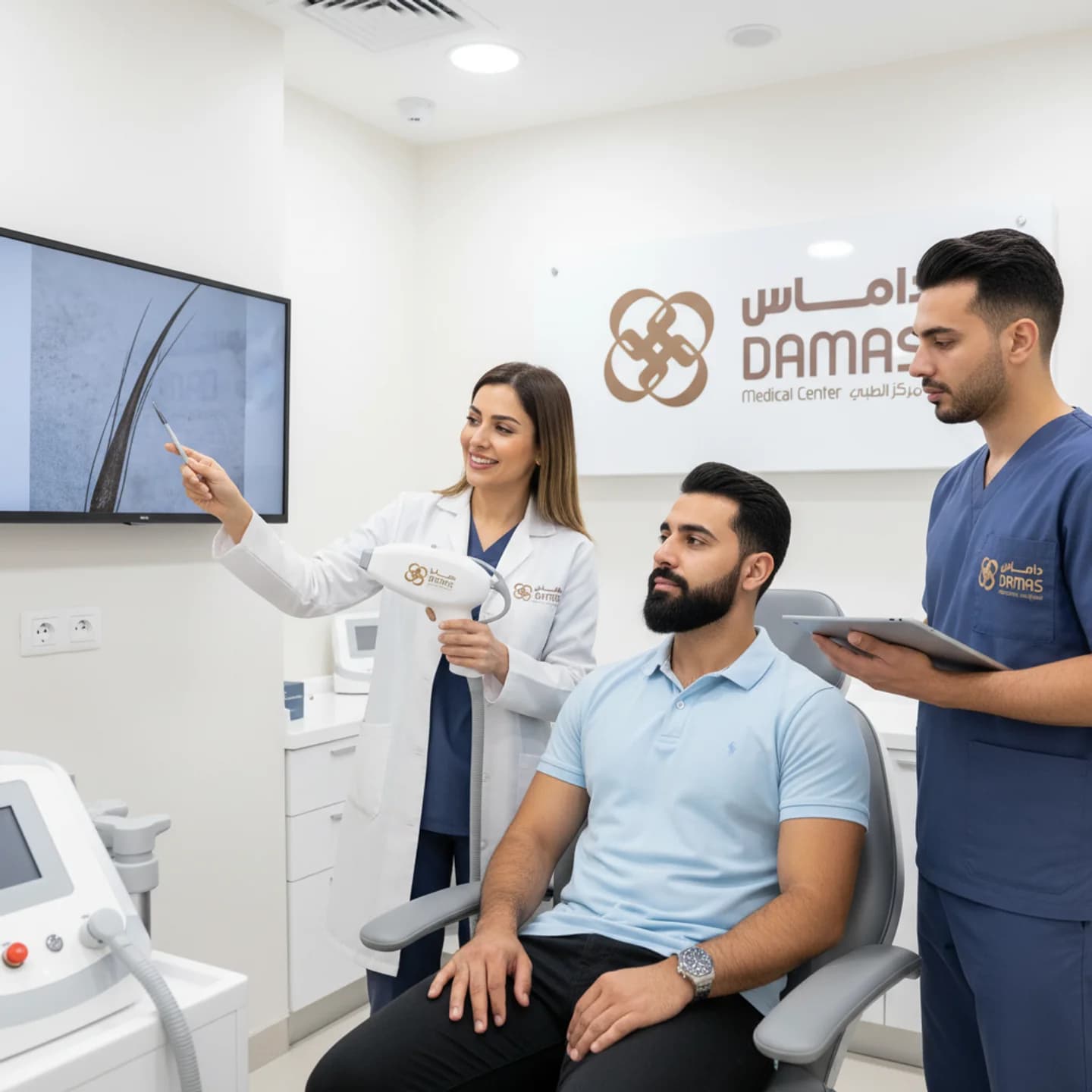  
كانديلا - جزء لحية الرجال - Healthcare service image