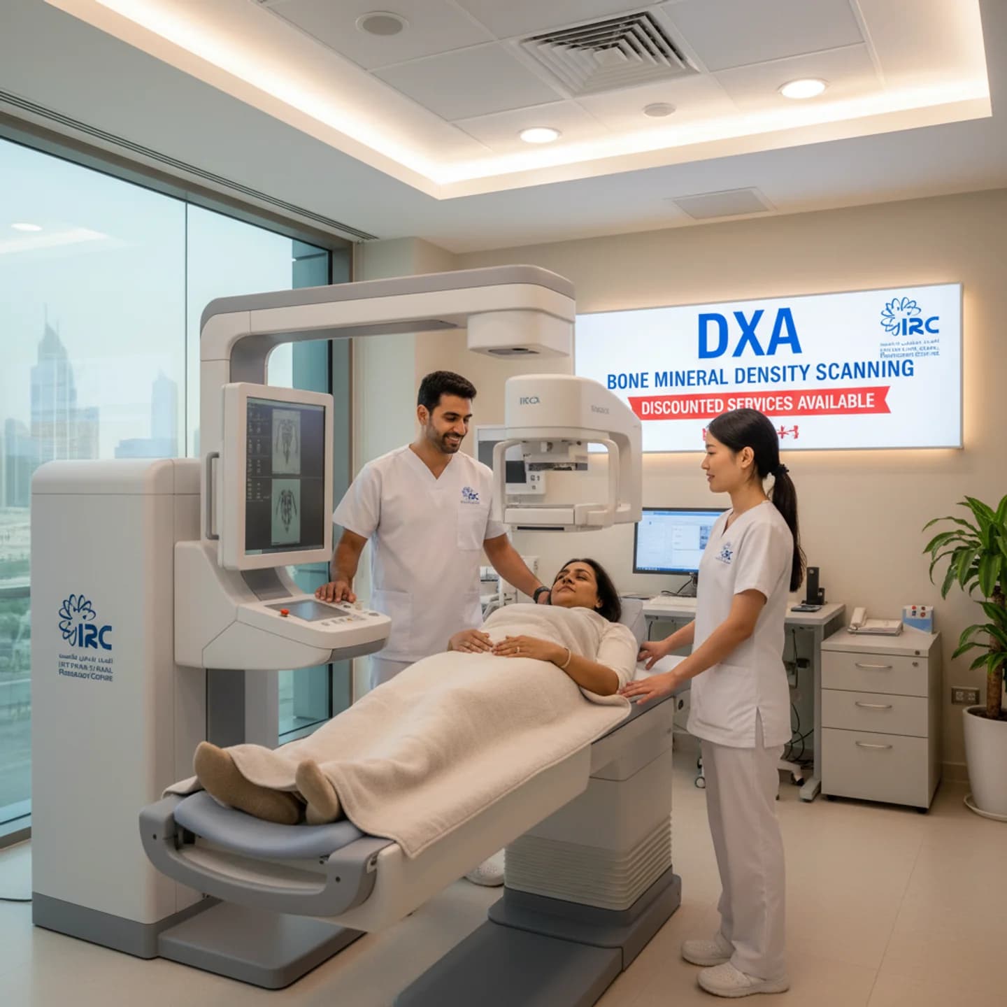  
خدمات متعددة بخصومات على كثافة المعادن في العظام (DXA) - Healthcare service image