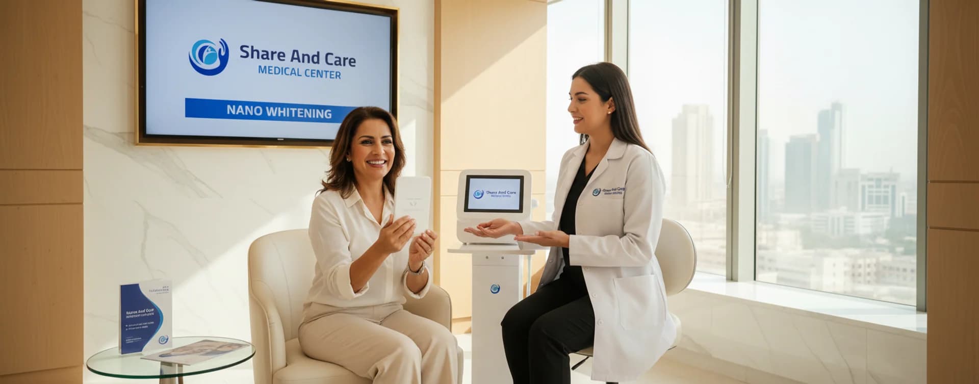  
تبييض الأسنان بتقنية النانو - Healthcare service image