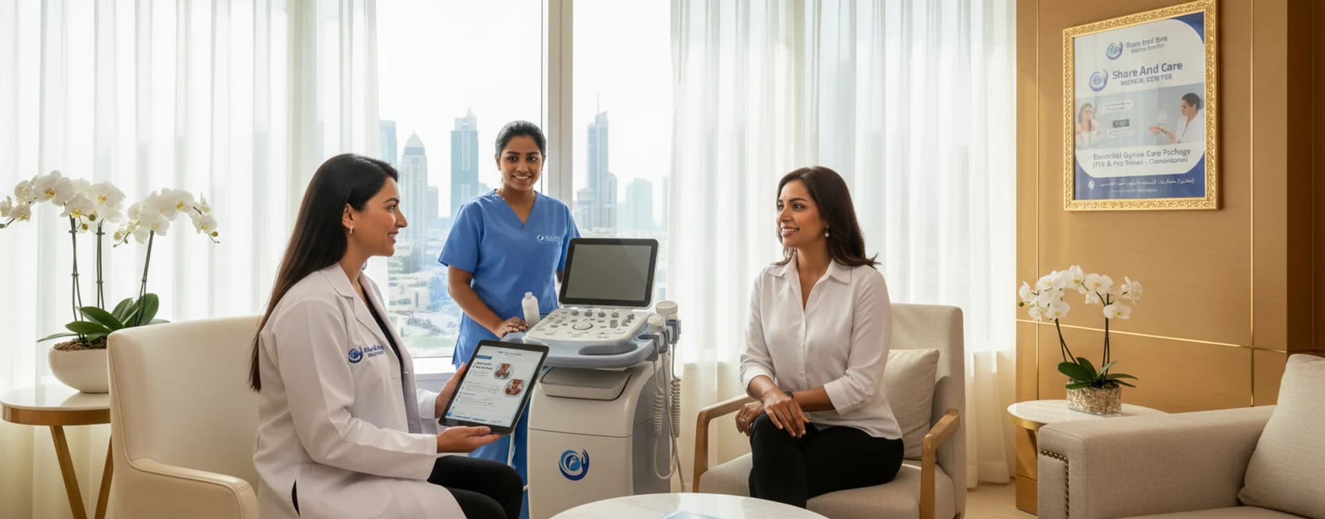  
حزمة فحص النساء الأساسية - Healthcare service image