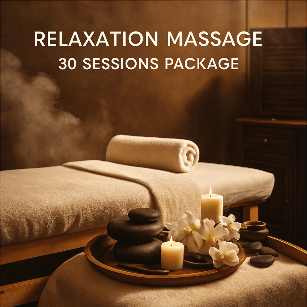 د. رقم PN
5 جلسات تدليك للجسم بالكامل وبخار - Professional healthcare practitioner