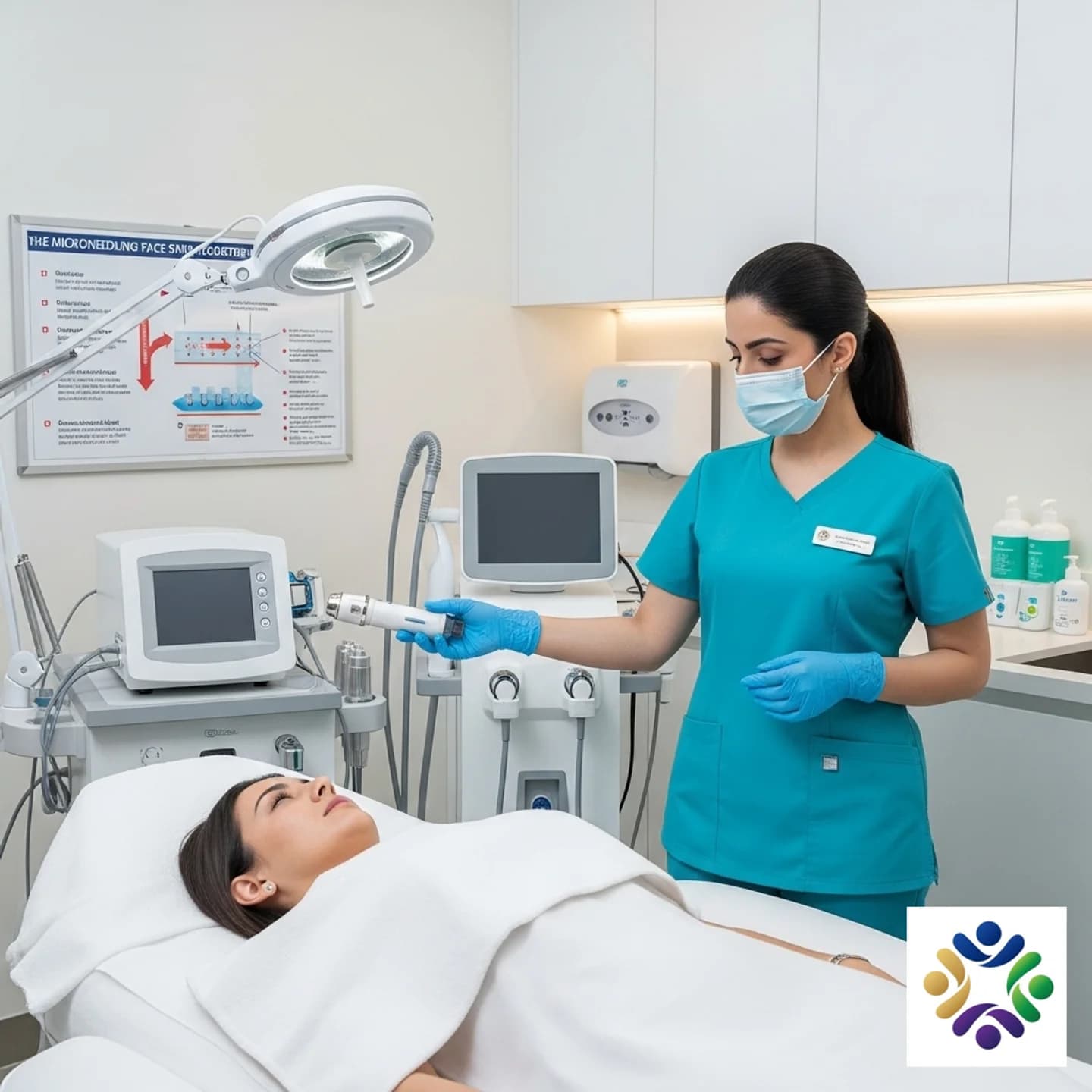  
معزز بشرة الوجه بالإبر الدقيقة - Healthcare service image