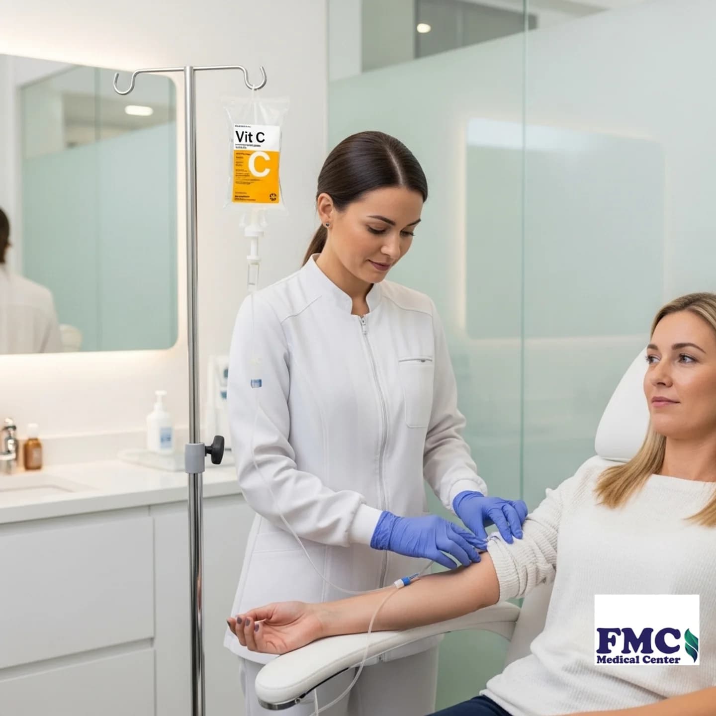  
فيتامين سي الوريدي بالتنقيط [3 جلسات] - Healthcare service image