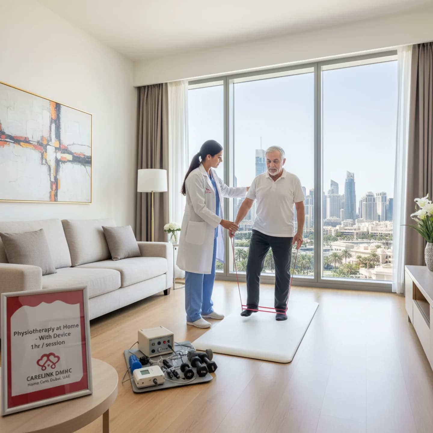  
مع الجهاز - ساعة واحدة / جلسة - Healthcare service image