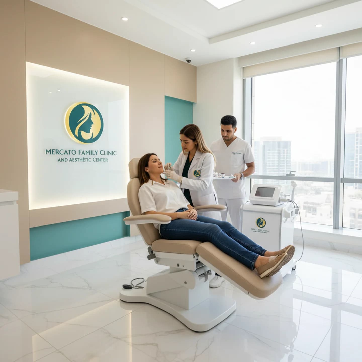  
حقن إذابة الدهون للذقن المزدوجة - Healthcare service image