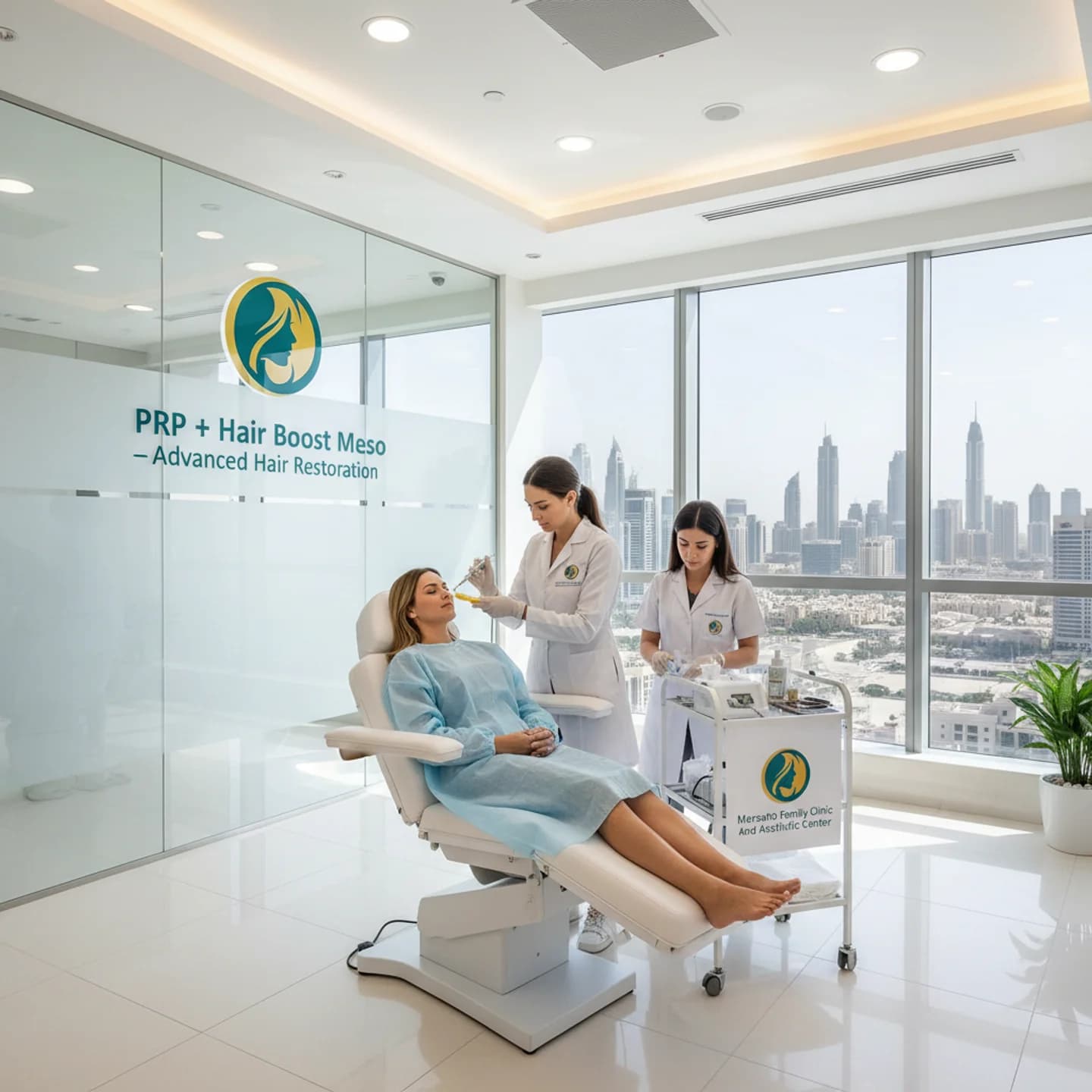  
PRP + ميزو لتعزيز الشعر - Healthcare service image