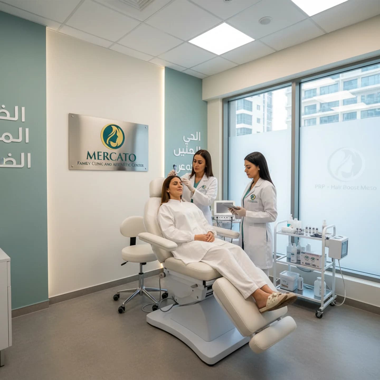  
PRP + Hair Boost Meso (3 Sessions) - Healthcare service image