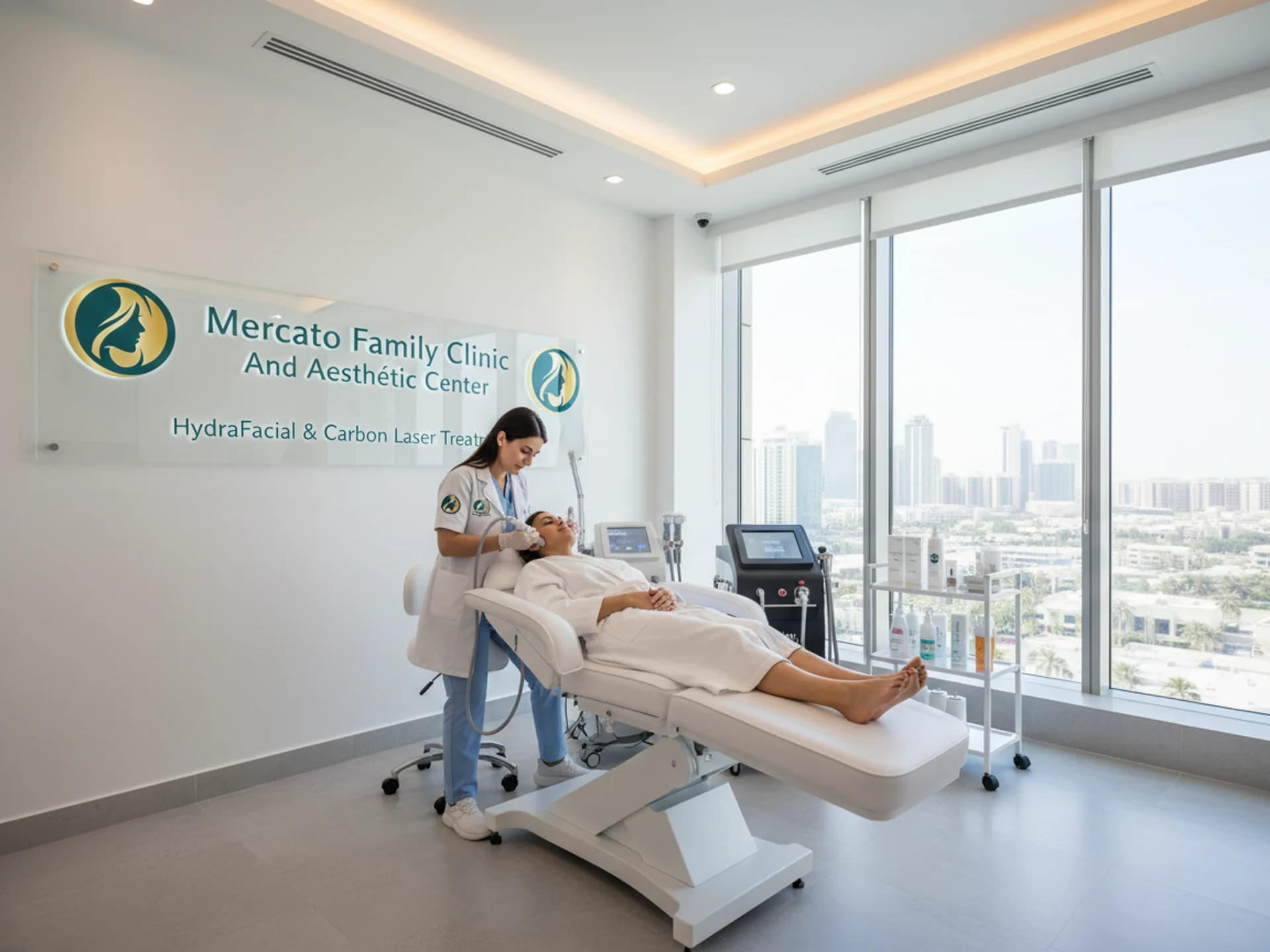  
هيدرفيشيال وليزر الكربون - Healthcare service image